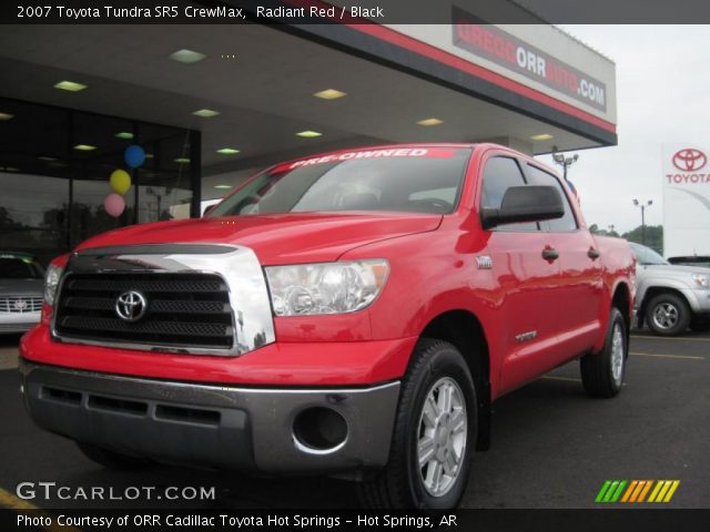 2007 Toyota Tundra SR5 CrewMax in Radiant Red