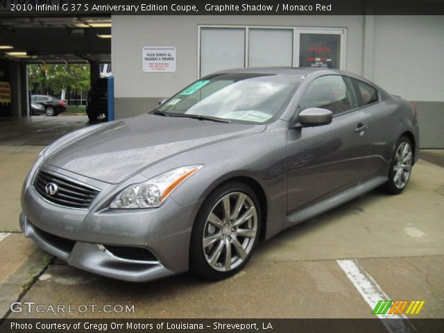 2010 Infiniti G 37 S Anniversary Edition Coupe in Graphite Shadow