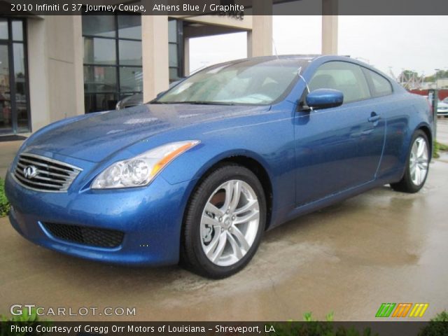 2010 Infiniti G 37 Journey Coupe in Athens Blue