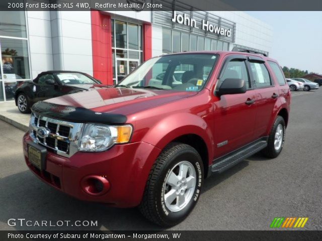 2008 Ford Escape XLS 4WD in Redfire Metallic