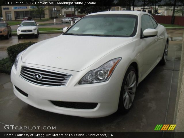 2010 Infiniti G 37 Convertible in Moonlight White
