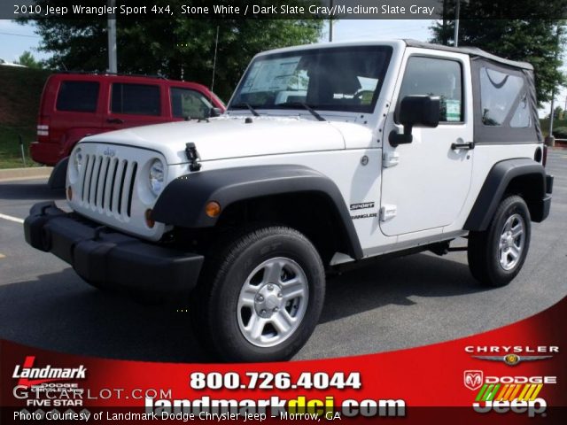 2010 Jeep Wrangler Sport 4x4 in Stone White