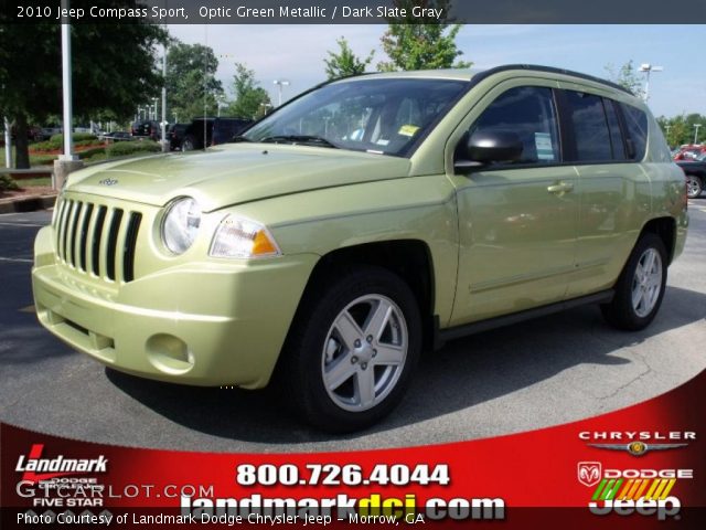2010 Jeep Compass Sport in Optic Green Metallic
