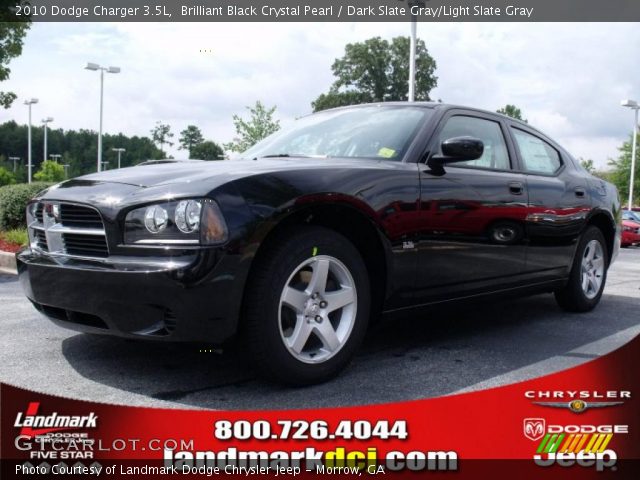 2010 Dodge Charger 3.5L in Brilliant Black Crystal Pearl