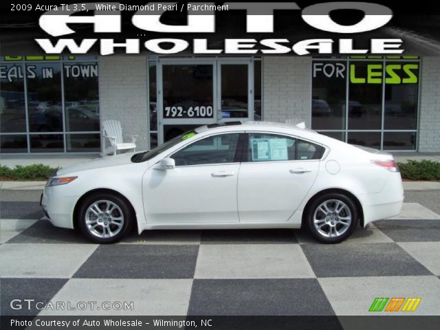 2009 Acura TL 3.5 in White Diamond Pearl