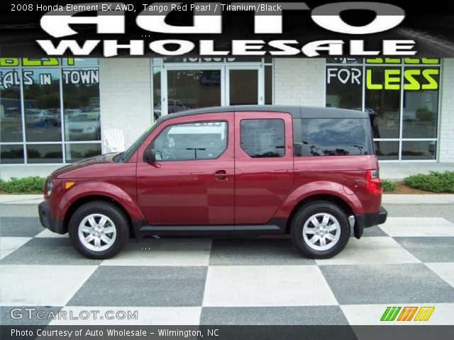 2008 Honda Element EX AWD in Tango Red Pearl