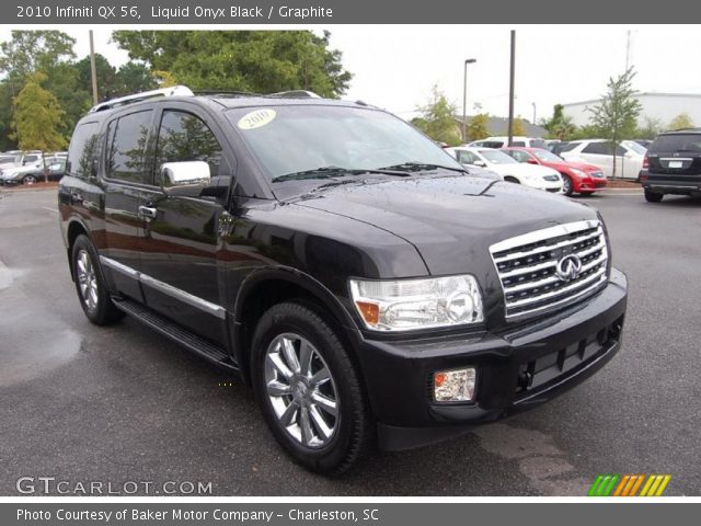 2010 Infiniti QX 56 in Liquid Onyx Black