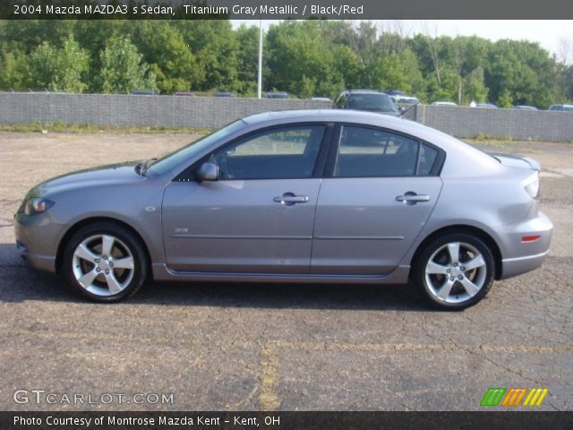 2004 Mazda MAZDA3 s Sedan in Titanium Gray Metallic