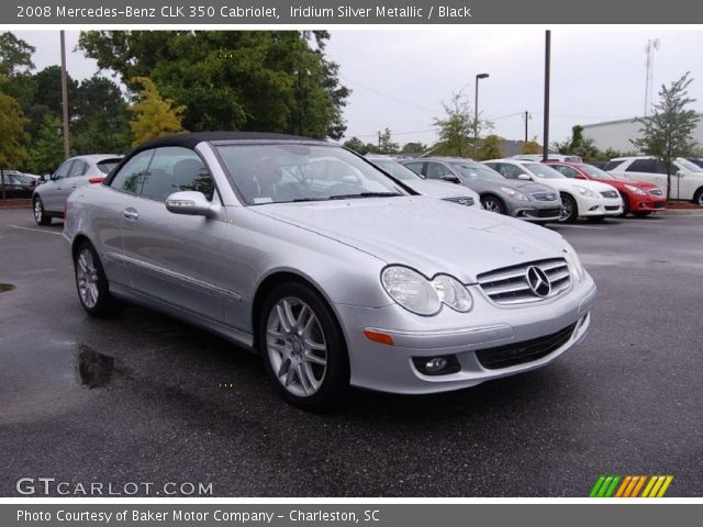 2008 Mercedes-Benz CLK 350 Cabriolet in Iridium Silver Metallic