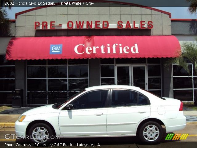 2002 Honda Civic LX Sedan in Taffeta White
