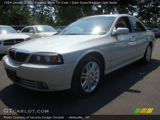 2004 Lincoln LS V8 in Ceramic White Tri-Coat