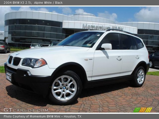 2004 BMW X3 2.5i in Alpine White