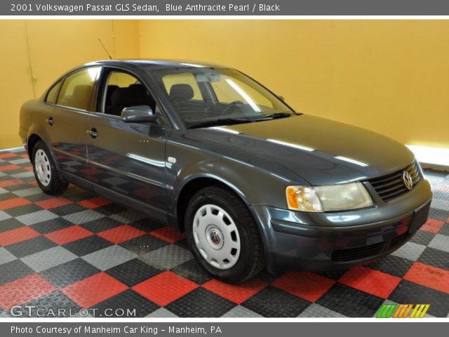 2001 Volkswagen Passat GLS Sedan in Blue Anthracite Pearl