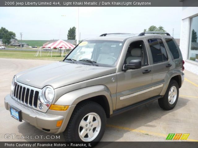 2006 Jeep Liberty Limited 4x4 in Light Khaki Metallic