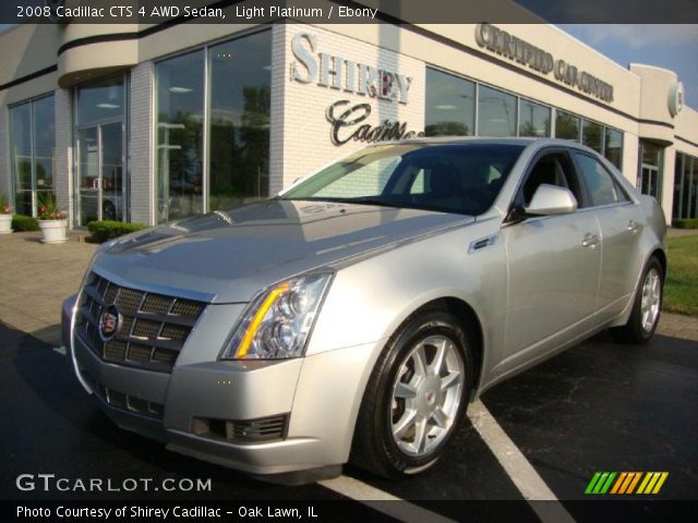 2008 Cadillac CTS 4 AWD Sedan in Light Platinum