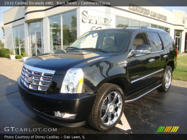 2010 Cadillac Escalade AWD in Black Raven