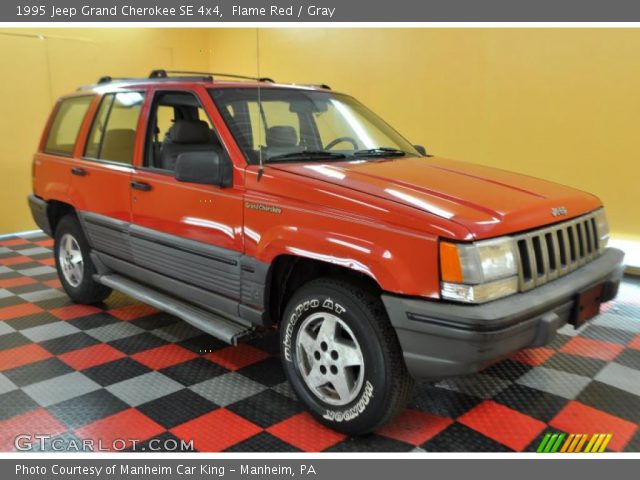 1995 Jeep Grand Cherokee SE 4x4 in Flame Red