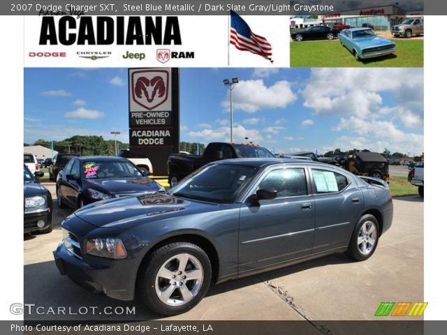 2007 Dodge Charger SXT in Steel Blue Metallic