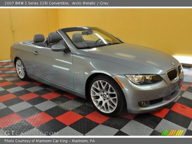 2007 BMW 3 Series 328i Convertible in Arctic Metallic