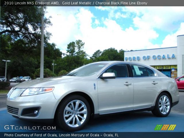 2010 Lincoln MKS EcoBoost AWD in Gold Leaf Metallic