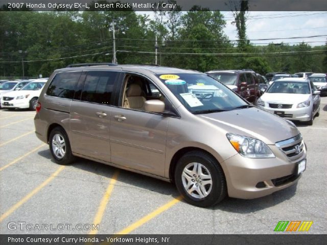 2007 Honda Odyssey EX-L in Desert Rock Metallic