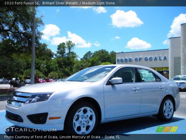 2010 Ford Fusion SE in Brilliant Silver Metallic