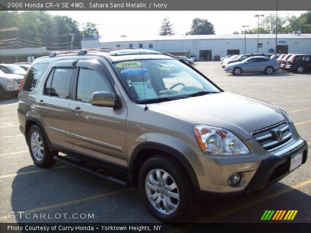 2006 Honda CR-V SE 4WD in Sahara Sand Metallic