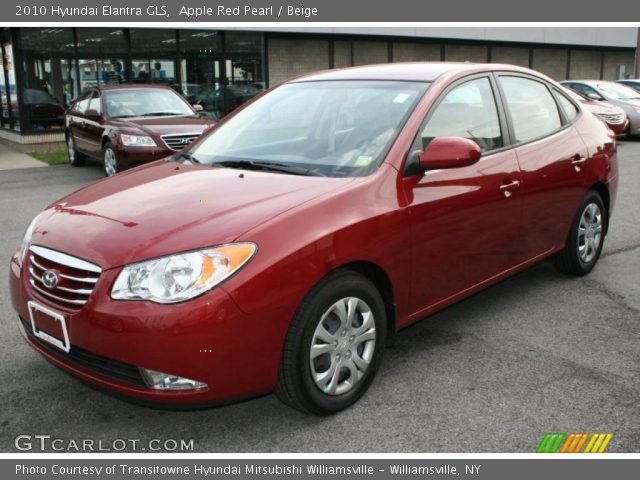 2010 Hyundai Elantra GLS in Apple Red Pearl