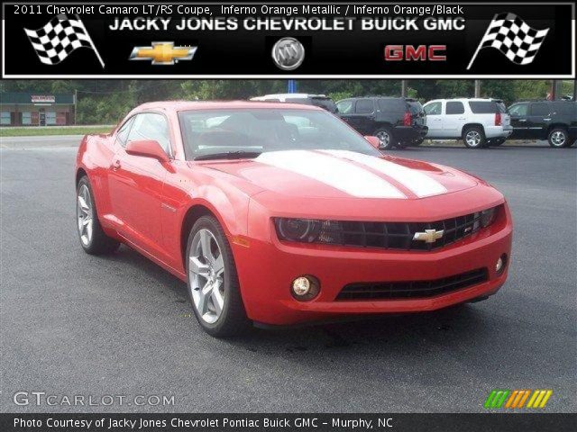 2011 Chevrolet Camaro LT/RS Coupe in Inferno Orange Metallic