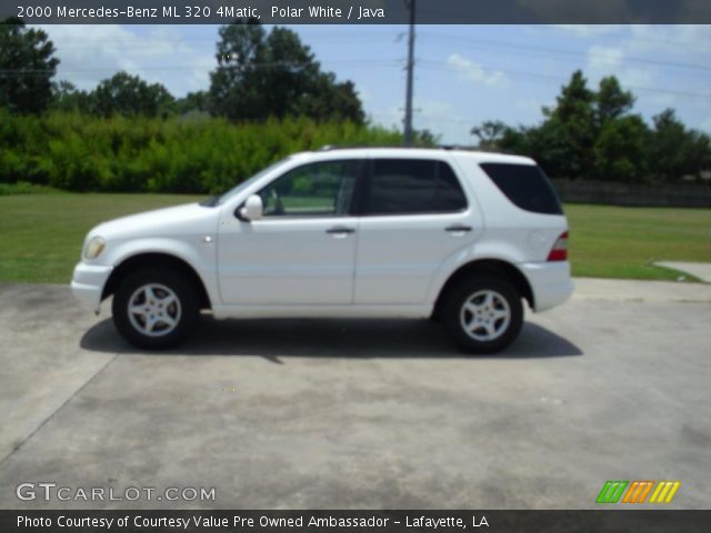 2000 Mercedes-Benz ML 320 4Matic in Polar White