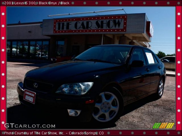2001 Lexus IS 300 in Black Onyx