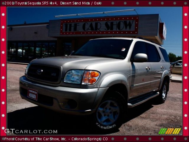 2001 Toyota Sequoia SR5 4x4 in Desert Sand Mica