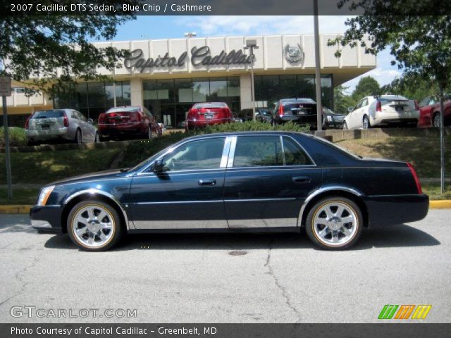 2007 Cadillac DTS Sedan in Blue Chip