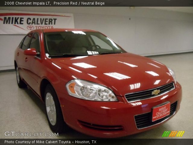 2008 Chevrolet Impala LT in Precision Red