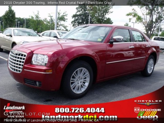 2010 Chrysler 300 Touring in Inferno Red Crystal Pearl
