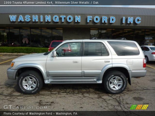 1999 Toyota 4Runner Limited 4x4 in Millennium Silver Metallic