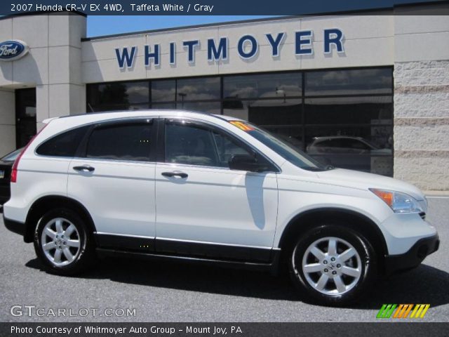 2007 Honda CR-V EX 4WD in Taffeta White