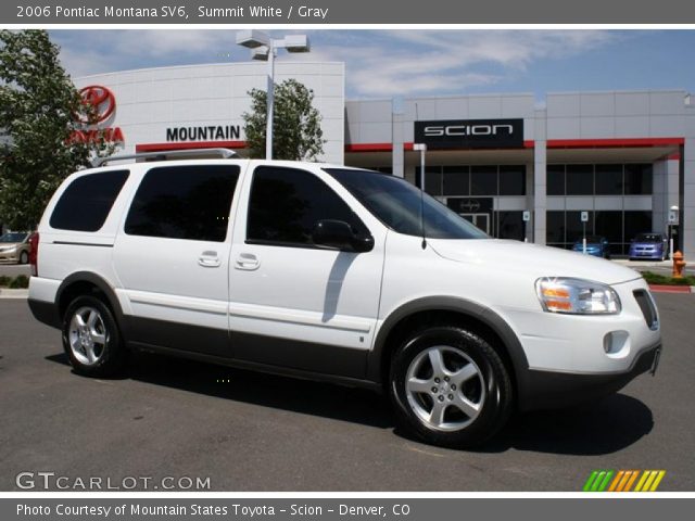 2006 Pontiac Montana SV6 in Summit White