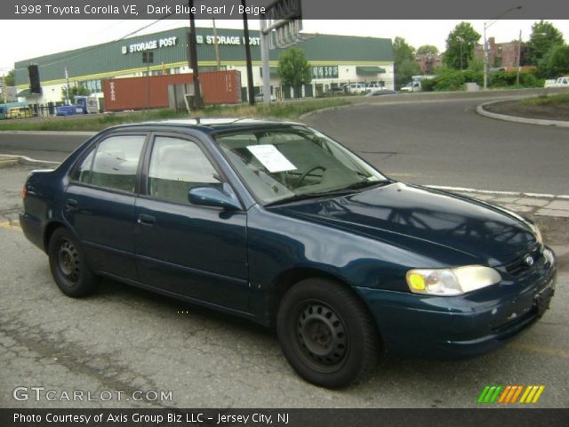 1998 Toyota Corolla VE in Dark Blue Pearl