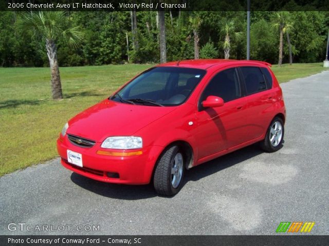 2006 Chevrolet Aveo LT Hatchback in Victory Red