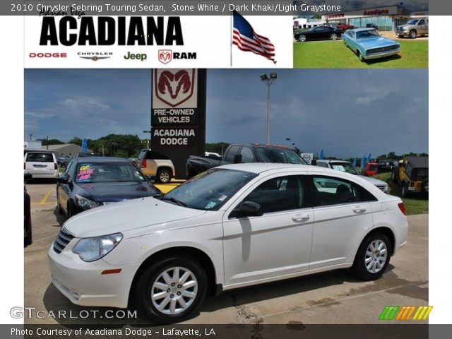 2010 Chrysler Sebring Touring Sedan in Stone White