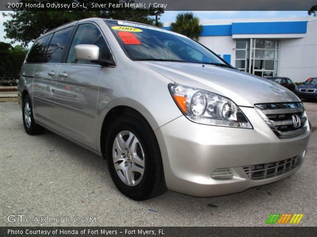 2007 Honda Odyssey EX-L in Silver Pearl Metallic