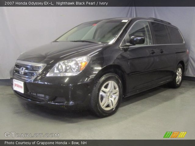 2007 Honda Odyssey EX-L in Nighthawk Black Pearl