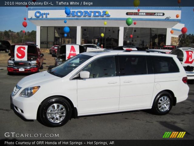 2010 Honda Odyssey EX-L in Taffeta White