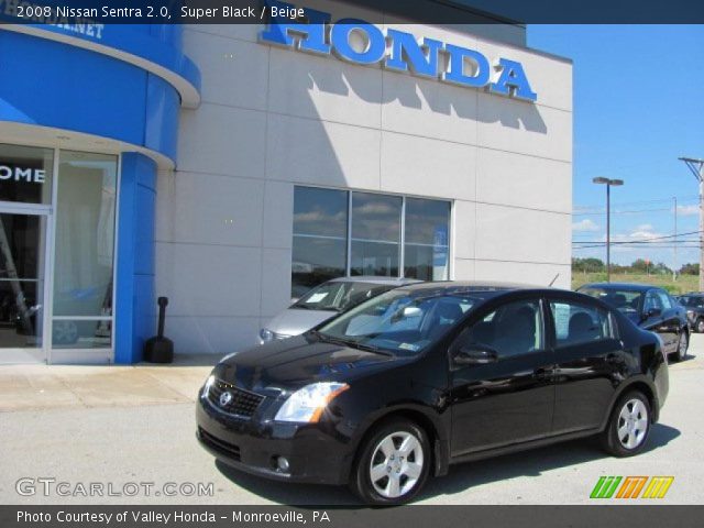 2008 Nissan Sentra 2.0 in Super Black