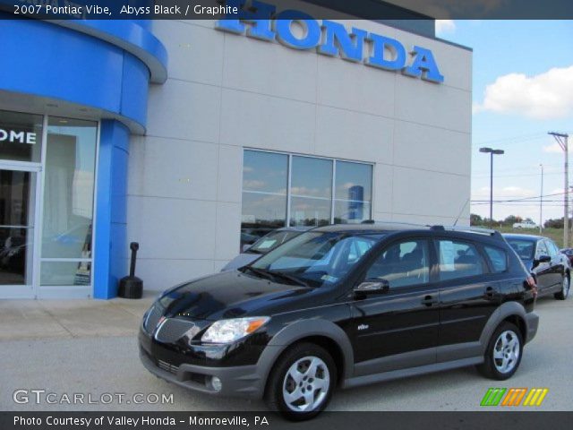 2007 Pontiac Vibe  in Abyss Black