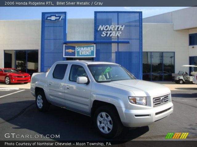 2006 Honda Ridgeline RTL in Billet Silver Metallic