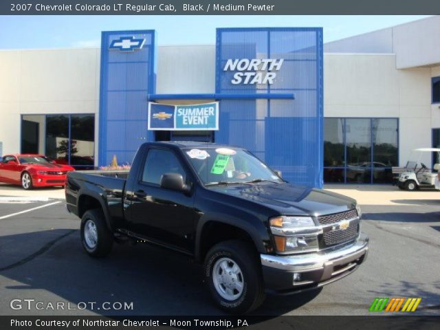 2007 Chevrolet Colorado LT Regular Cab in Black