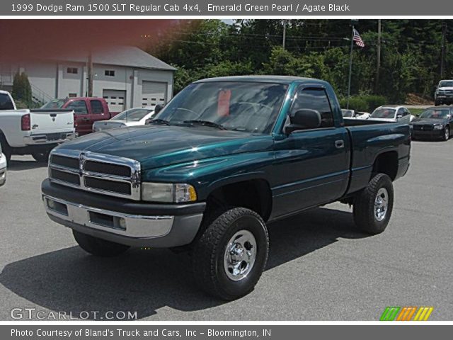 1999 Dodge Ram 1500 SLT Regular Cab 4x4 in Emerald Green Pearl