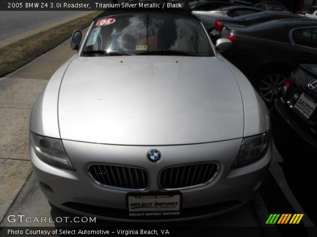 2005 BMW Z4 3.0i Roadster in Titanium Silver Metallic